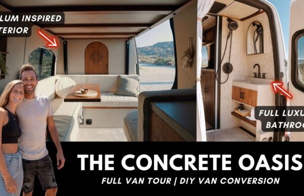 Luxury Van Tour | The Concrete Oasis