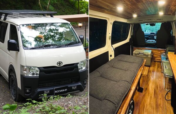 The DIY of micro stealth camper van