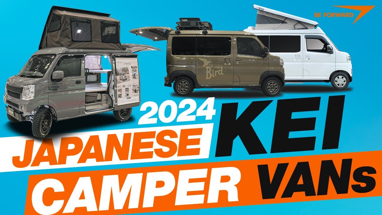 4WD MINI CamperVANs -Japanese - Kei VAN conversions - RV2U